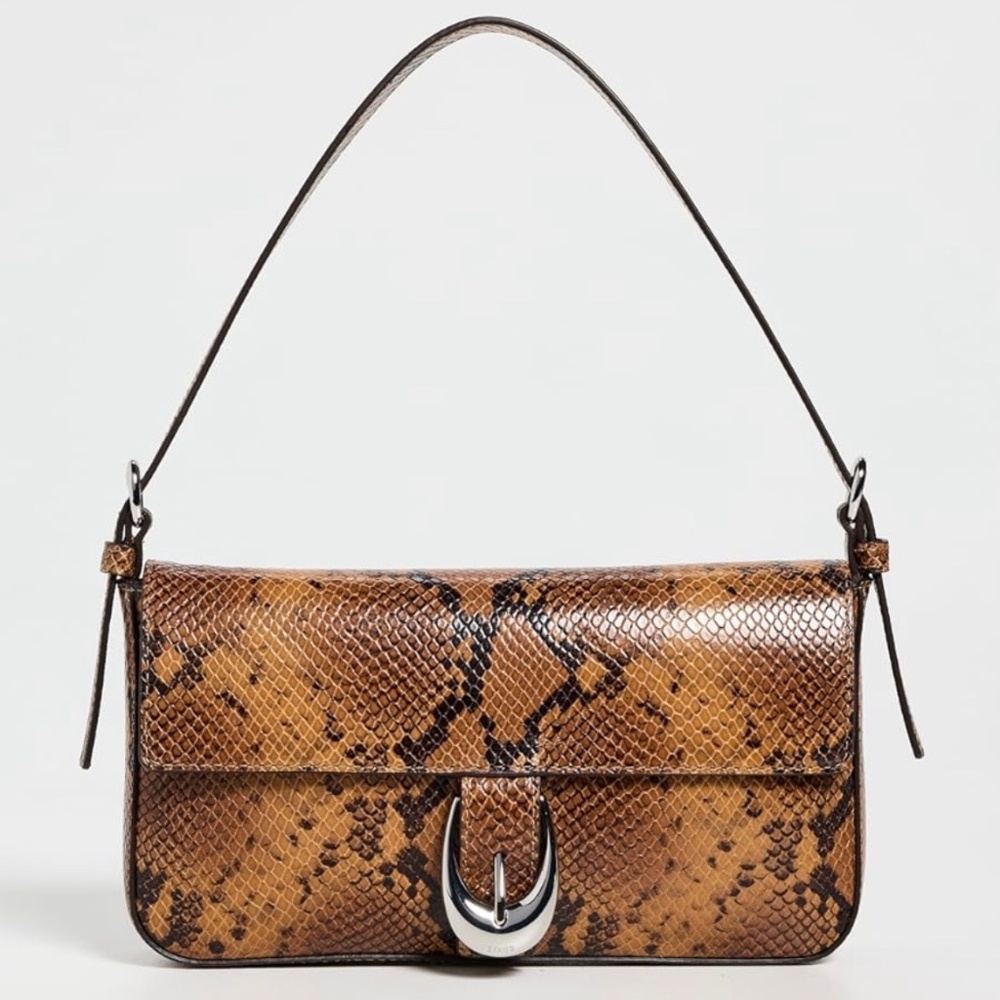 STAUD Snake Harlow Bag - Picture 1 of 10